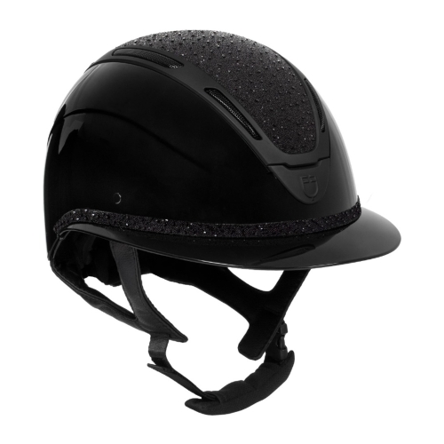 Kask-EQUESTRO-Apocalypse-glossy-Rhinestones-black-black-01