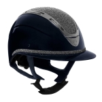 Kask EQUESTRO "Apocalypse Glossy Rhinestones" navy gunmetal