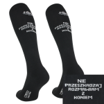 Skarpety COMODO "Nie przeszkadzaj rozmawiam z koniem" czarne