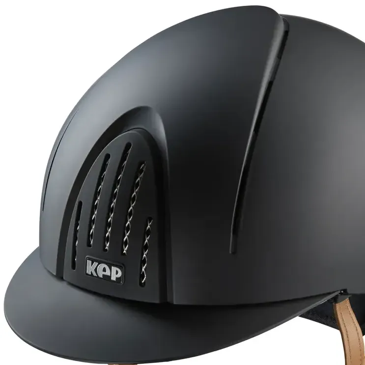 Kask-KEP-Smart-Nova-Textile-black-beige-chinstrap-03.webp
