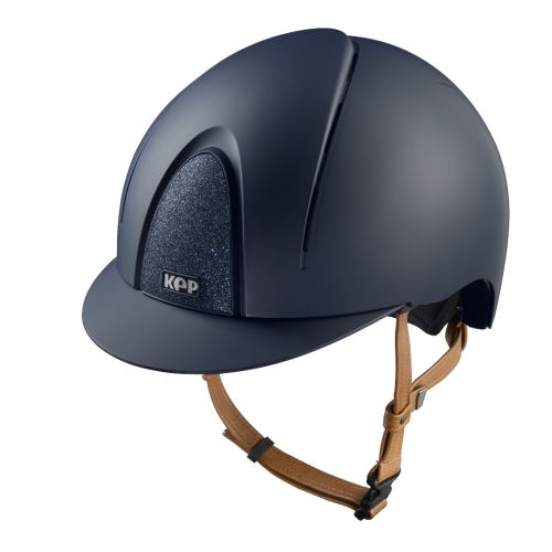 Kask-KEP-Smart-Nova-Textile-Black-Star-blue-beige chinstrap-01.webp