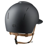 Kask-KEP-Smart-Nova-Textile-Black-Star-Polo-Visor-black-beige-chinstrap-02.webp