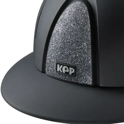 Kask-KEP-Smart-Nova-Textile-Silver-Star-Polo-Visor-black-beige-chinstrap-02.webp