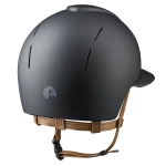 Kask-KEP-Smart-Nova-Textile-Silver-Star-Polo-Visor-black-beige-chinstrap-03.webp