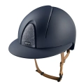 Kask-KEP-Smart-Nova-Textile-Silver-Star-Polo-Visor-blue-beige-chinstrap-01.webp