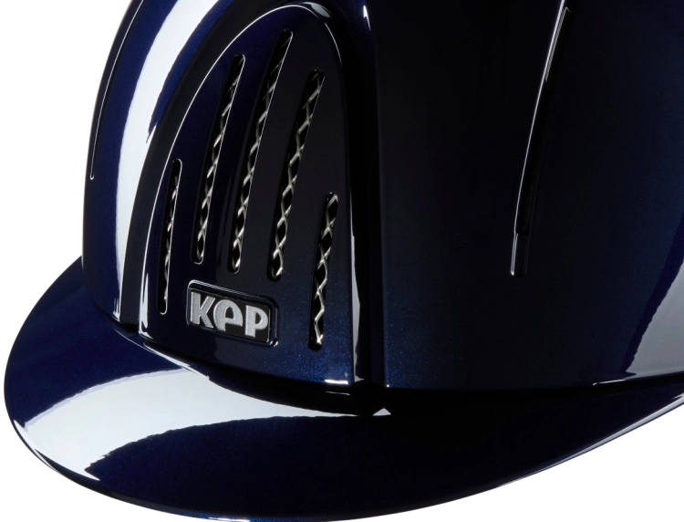 Kask-KEP-Smart-Nova-Metal-Polish-blue-beige-chinstrap-03.webp