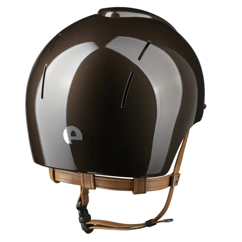 Kask-KEP-Smart-Nova-Metal-Polish-brown-beige-chinstrap-02.webp