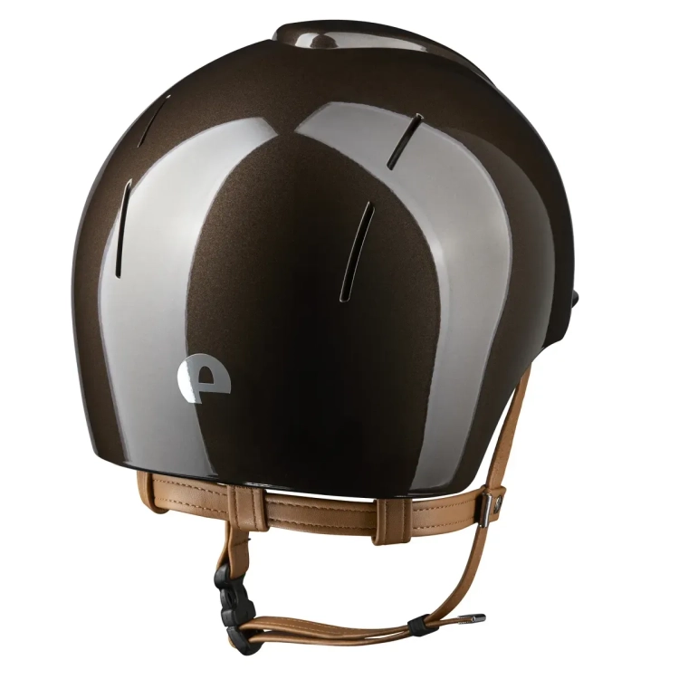Kask-KEP-Smart-Nova-Metal-Polish-brown-beige-chinstrap-02.webp