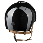 Kask-KEP-Smart-Nova-Metal-Polish-Black-Star-black- beige-chinstrap-02.webp