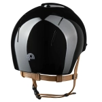 Kask-KEP-Smart-Nova-Metal-Polish-Silver-Star-black-beige-chinstrap-02