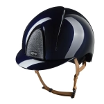 Kask-KEP-Smart-Nova-Metal-Polish-Silver-Star-blue-beige-chinstrap-01