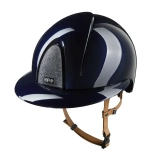 Kask-KEP-Smart-Nova-Metal-Polish-Silver-Star-Polo-Visor-blue-beige-chinstrap-01.webp