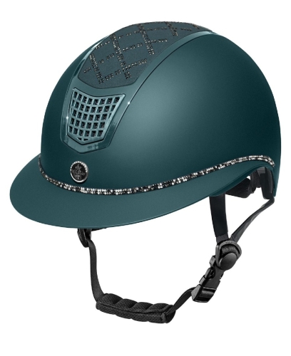 Kask-Fair-Play-Quantinum-Spotlight-Matt-Silver-Wide-Visor-ciemnozielony-01