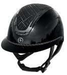 Kask Fair Play "Equileus Wide Visor Stellify Shiny" czarny