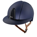 Kask-KEP-Cromo-2.0-Matt-Polo-Polo-Visor-blue-beige-strap-01.webp