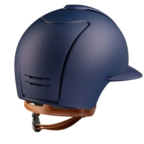 Kask-KEP-Cromo-2.0-Matt-Polo-Polo-Visor-blue-beige-strap-02.webp