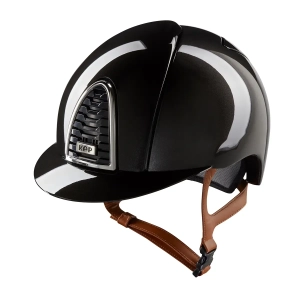 Kask KEP "Cromo 2.0 Shine" black beige strap