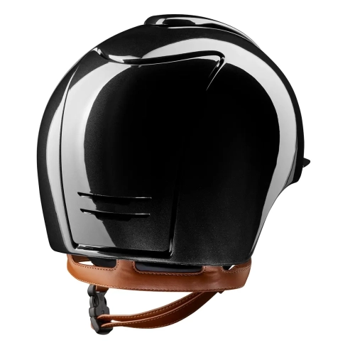 Kask-KEP-Cromo-2.0-Shine-black-beige-strap-02