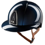 Kask KEP "Cromo 2.0 Shine Polo Visor" blue beige strap