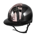 Kask KEP "E-LIGHT Carbon Shine Rose Gold 3 Inserts" black