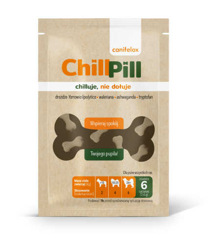 Preparat-na-uspokojenie-Yarrowia-Canifelox-ChillPill-Dog-6tbl