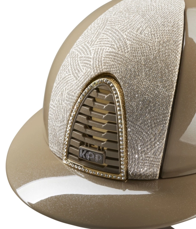 Kask-KEP-Cromo-2.0-Diamond-Galassia-Gold-Polo-Visor-taupe-03