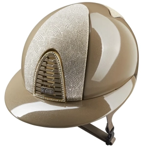 Kask KEP "Cromo 2.0 Diamond Galassia Gold Polo Visor" taupe