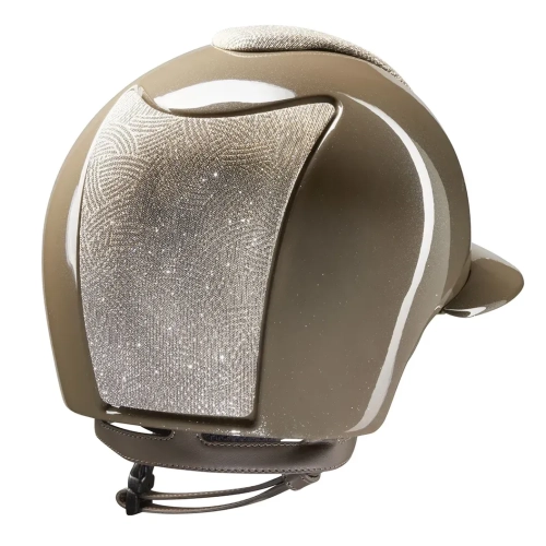 Kask-KEP-Cromo-2.0-Diamond-Galassia-Gold-Polo-Visor-taupe-02