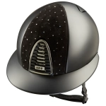 Kask KEP "Cromo 2.0 Textile Goccia Polo Visor" black