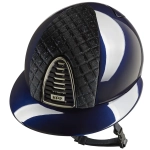 Kask KEP "Cromo 2.0 Polish Milano Velvet Shining Polo Visor" blue