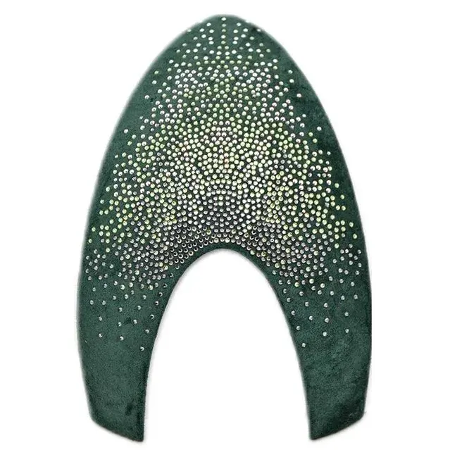 Panel-przedni-KEP-Cromo 2.0-Nebula-Green-Silver-Swarovski