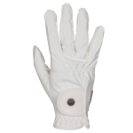 Rękawiczki całoroczne EQUESTRO "Soft" white