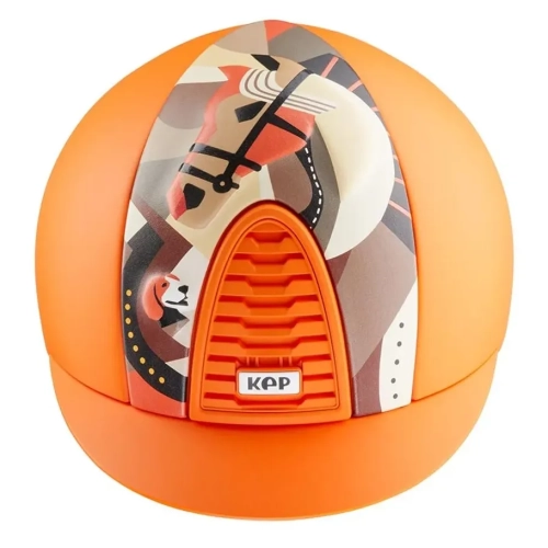 Kask-KEP-Cromo 2.0-Textured-Pegasus-Collection-orange-02
