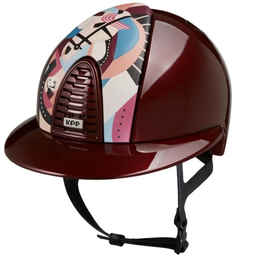 Kask-KEP-Cromo-2.0-Metal-Pegasus-Collection-burgundy-01