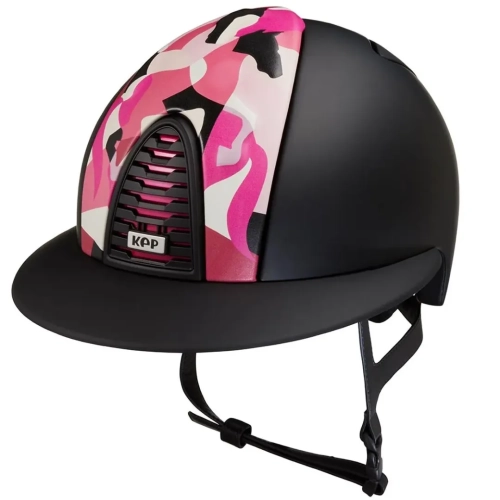 Kask0KEP-Cromo-2.0-Textile-Vikings-Collection-Pink-black-01