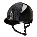 Kask-KEP-Cromo-2.0-Polish-Satin-Milano-Cross-Swarovski-black-01
