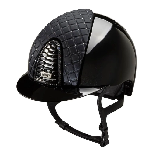 Kask-KEP-Cromo-2.0-Polish-Satin-Milano-Cross-Swarovski-black-01