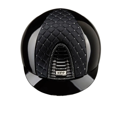 Kask-KEP-Cromo-2.0-Polish-Satin-Milano-Cross-Swarovski-black-02
