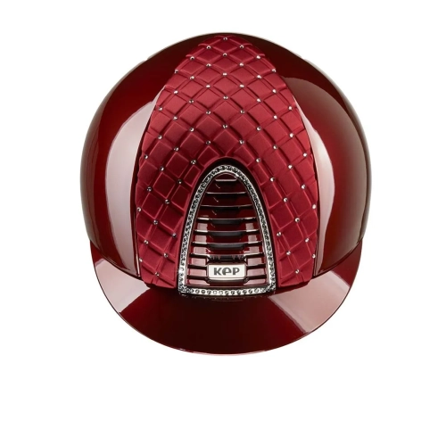 Kask-KEP-Cromo-2.0-Metal-Satin-Milano-Cross-Swarovski-bordeaux-02