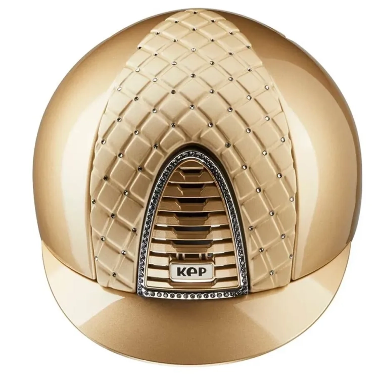 Kask-KEP-Cromo-2.0-Metal-Satin-Milano-Cross-Swarovski-sand-02