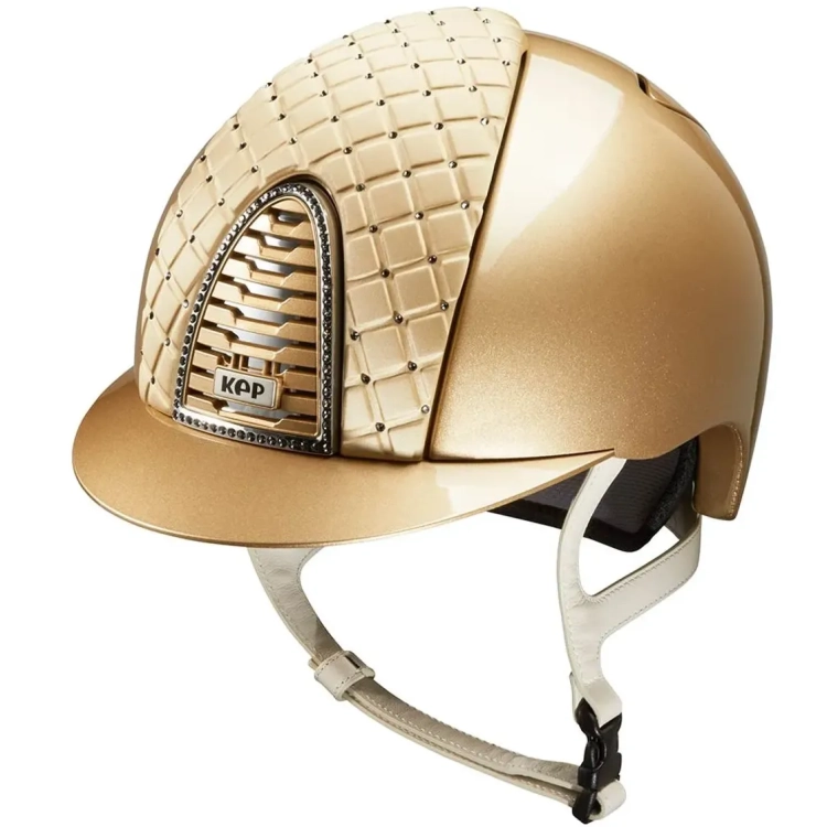 Kask-KEP-Cromo-2.0-Metal-Satin-Milano-Cross-Swarovski-sand-01
