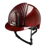 Kask KEP "Cromo 2.0 Metal Leather Milano" bordeaux