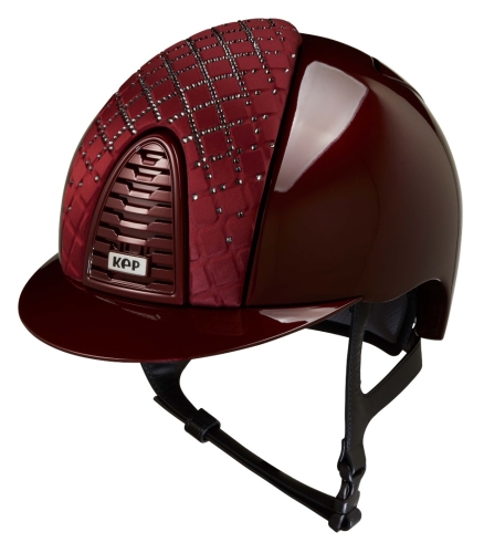 Kask-KEP-Cromo-2.0-Metal-Satin-Milano-Street-Swarovski-bordeaux-01