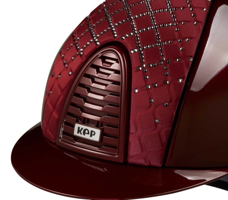 Kask-KEP-Cromo-2.0-Metal-Satin-Milano-Street-Swarovski-bordeaux-03