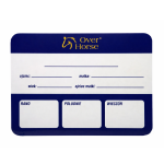 Tabliczka na boks OVER HORSE