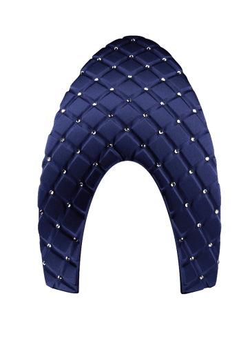Panel-przedni-KEP-Cromo-2.0-Satin-Milano-Cross-Swarovski-Blue