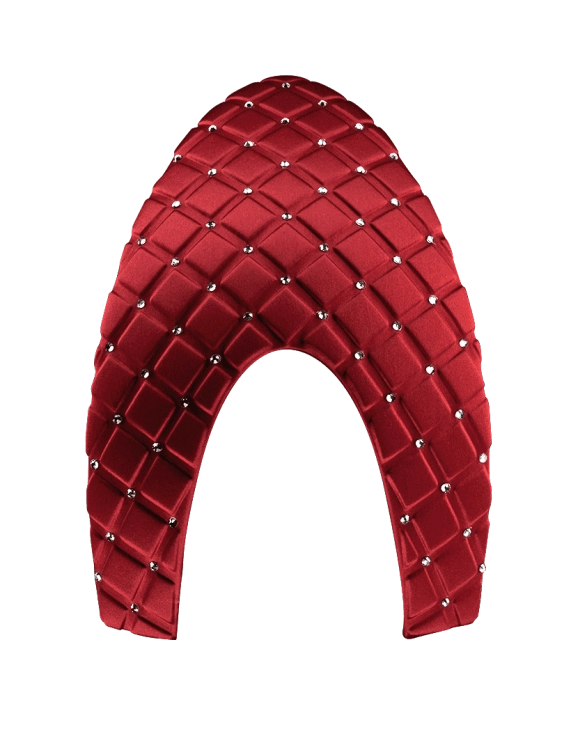 Panel-przedni-KEP-Cromo-2.0-Satin-Milano-Cross-Swarovski-Bordeaux