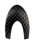 Panel przedni KEP "Cromo 2.0 Leather Milano Black"