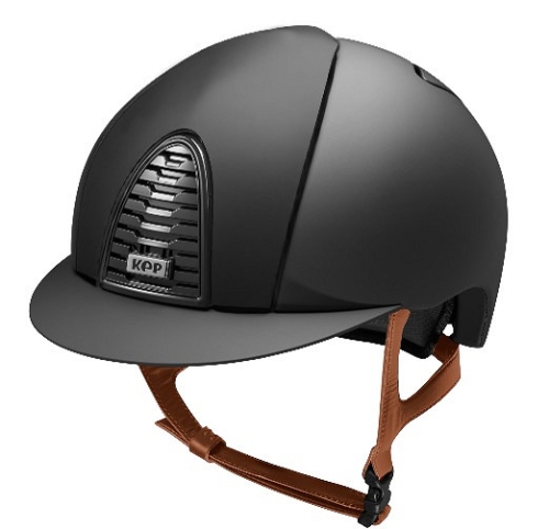 Kask-KEP-Cromo-2.0-Matt-black-beige-strap-01