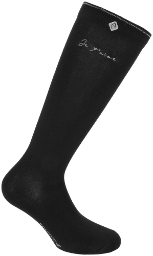 Skarpety-EquiTheme-Je-t'aime-black